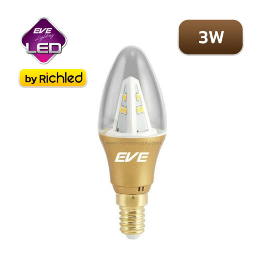 หลอดไฟ LED EVE GEN2 Candle 3W