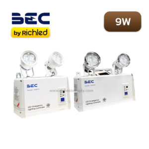 โคมไฟฉุกเฉิน Led 9W Bec Ew0910 / Ew0912 - Www.Richestsupply.Com - หลอดไฟ  Led สปอร์ตไลท์ โคมไฮเบย์ โคมไฟถนน ดาวไลท์ เสาไฟ