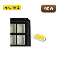 Lumiled โคมไฟถนนโซล่าเซลล์ 90W RICHLED JD-9990