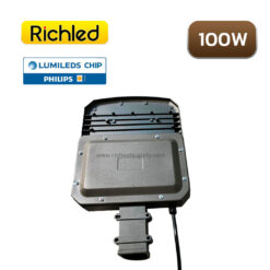 ด้านหลังโคมไฟถนน โซล่าเซลล์ LED RICHLED PRO 100W