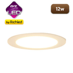 โคมไฟฝังฝ้า LED 12w EVE Circle Slim