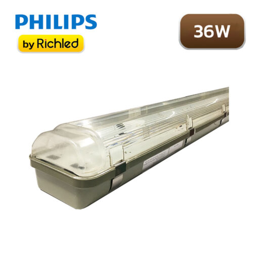 โคมกันน้ำกันฝุ่น 36w Philips tcw097 2x36w