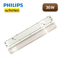 โคมกันน้ำกันฝุ่น 36w Philips tcw097 2x36w