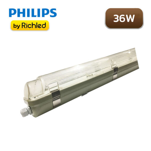 โคมกันน้ำกันฝุ่น 36w Philips tcw097 1x36w