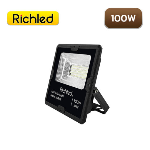 สปอร์ตไลท์โซล่าเซลล์ LED 100W RICHLED First