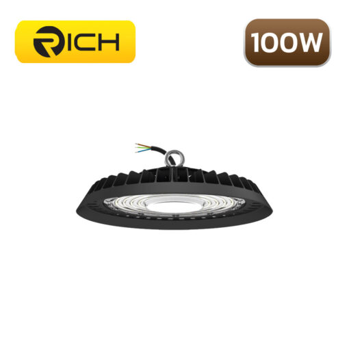 โคมไฮเบย์ LED 100W RICH UFO AIR FORCE