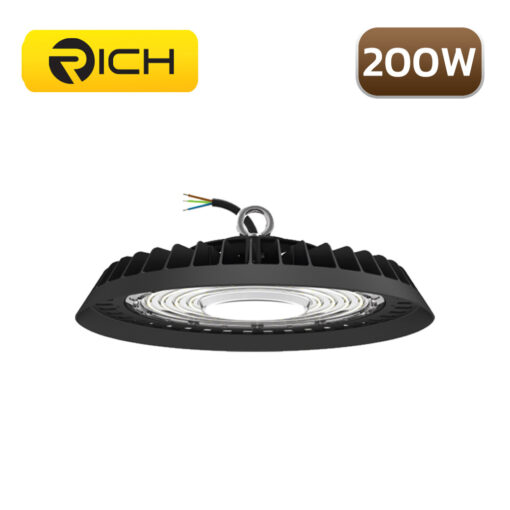 โคมไฮเบย์ LED 200W RICH UFO AIR FORCE