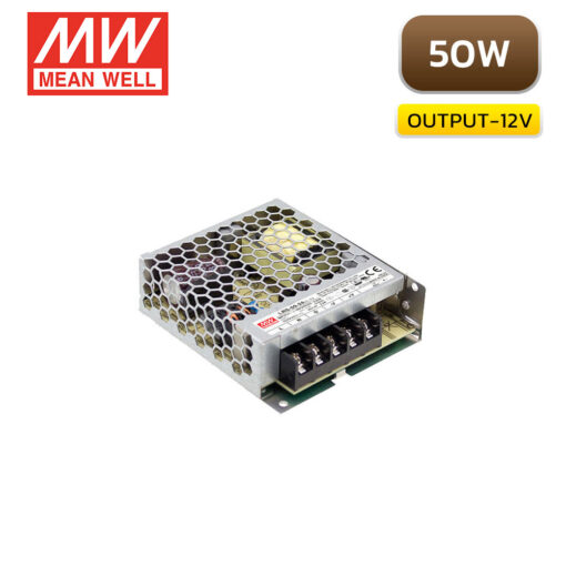 พาวเวอร์ซัพพลาย 50W MEANWELL LRS-50