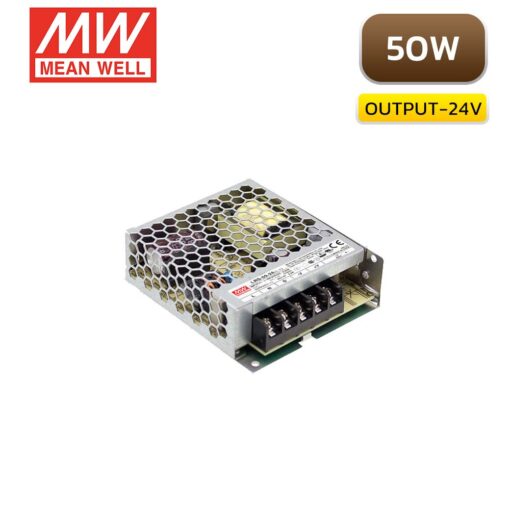 พาวเวอร์ซัพพลาย 50W MEANWELL LRS-50