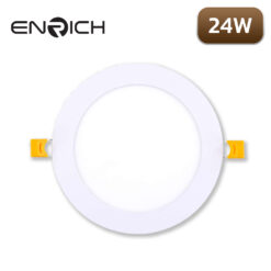 ดาวน์ไลท์ LED หน้ากลม 24W RICH SLIM D