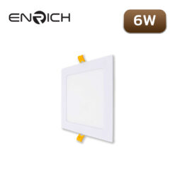 ดาวน์ไลท์-LED-หน้าเหลี่ยม-6W-ENRICH-SLIM-D