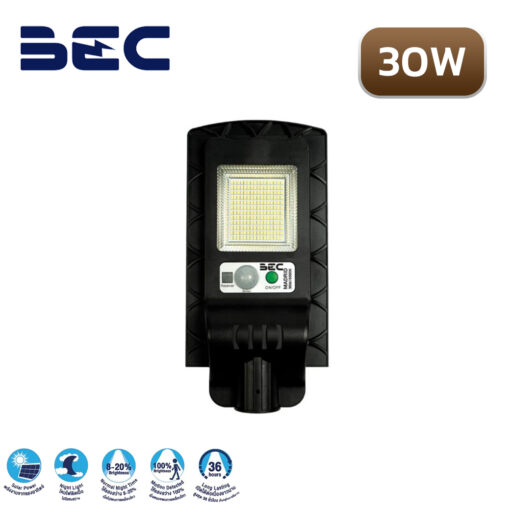 ไฟถนน-SOLAR-BEC-MADRID-30-วัตต์