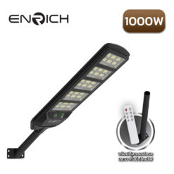 โคมไฟถนนโซล่าเซลล์ LED 1000W ENRICH NOVA